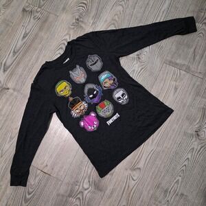 Fortnite Long Sleeve Graphic Tshirt -Boys Size 14/16 -XL